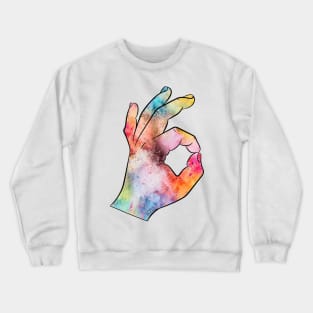 Ok Hand Crewneck Sweatshirt